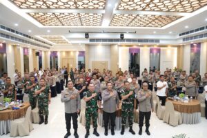 Perkuat Sinergitas TNI-Polri: Bid Propam Polda Kepri Gelar Rakornas Bersama POM TNI