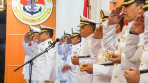 Danlantamal IV Pimpin Upacara Hari Lahir  Pancasila 1 Juni 2024