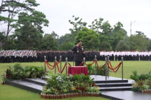 Kapolda Kepri Pimpin Upacara Hari Lahir Pancasila,Pancasila Sebagai Pemersatu Bangsa  Menuju Indonesia Emas 2045
