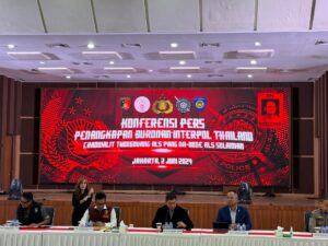 Tim Gabungan Polri Tangkap Buronan Thailand 