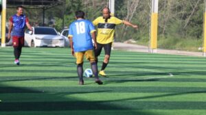 Tim Futsal DPRD Batam Imbangi Tim dari Dispora di Pertandingan Persahabatan