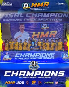 SMAN Patriot dan Fanta Boys Juarai HMR Cup Futsal Championship 2024 Tanjung Pinang