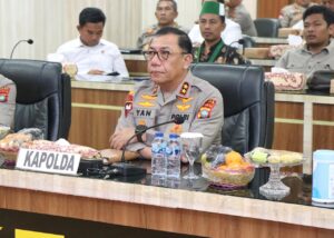 Kapolda Kepri Ikuti Dialog Daring: Internalisasi Wasbang dalam Transformasi Polri Presisi Menuju Indonesia Emas