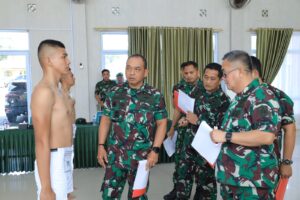 Seleksi Penerimaan Catar Akmil TNI, Komandan Lantamal IV Batam Pimpin Sidang Pantukhir
