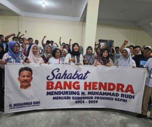 Sahabat Hendra Jaya Tanjungpinang Siap Dukung Perjuangan H. Muhammad Rudi