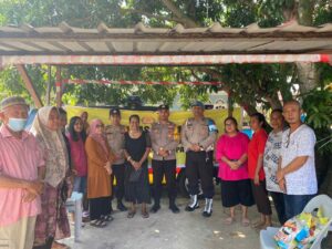 Polsek Batuampar Gelar Minggu Kasih Bertema Kamtibmas bersama Warga Kelurahan  Batu Merah