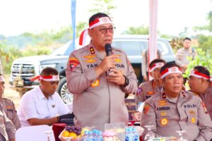 Kapolda Kepri Lakukan Penanaman Pohon dalam Rangka HUT Bhayangkara