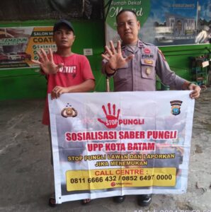 Polsek Sekupang Sosialisasi Saber Pungli ke Masyarakat