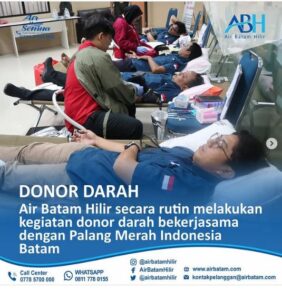 ABH Batam Gelar Donor Darah Bekerjasama dengan PMI Kota Batam