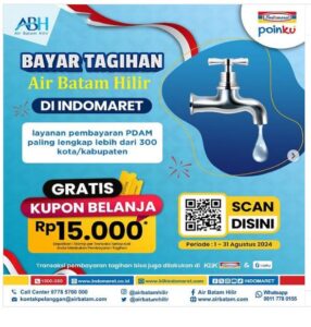 Bayar Tagihan ABH di Indomaret, Gratis Kupon Belanja Rp15.000