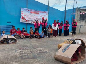 Balap Kardus Meriahkan HUT RI Ke 79 di RT 02 Puri Malaka Tiban Baru