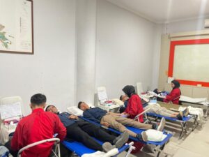 Tingkatkan Kepedulian Sosial, PLN Batam Berkolaborasi dengan PMI Kota Batam melalui Donor Darah