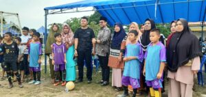 Nuryanto Hadiri Turnamen Sepak Bola Mini Persatuan Pemuda Kampung Bagan Cup 2024