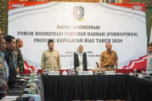 Ciptakan Pilkada Aman dan Lancar, Marlin Pimpin Rapat Koordinasi Forkopimda Kepri
