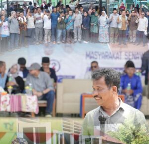 Inginkan Perubahan, Masyarakat Lingga Antusias Sambut Kehadiran Cagub Muhammad Rudi
