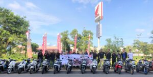 Mini Launching Honda New Scoopy, PT CDN Gelar Matchy With Scoopy Tanjung Pinang dan Batam