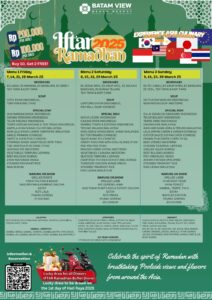 Batam View Beach Resort Nongsa Batam : Menggelar IFTAR Ramadhan Promotion Buka Puasa : Menikmati Makanan 10 Negara Selama Bulan  Suci Ramadhan