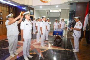 Danlantamal IV Pimpin Sertijab Tiga Jabatan Strategis Lantamal IV 