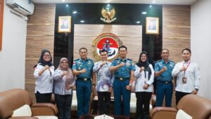 Apresiasi Sukseskan Pemilu 2025 ,Danlantamal IV Terima Courtesy Call Bawaslu Kota Batam