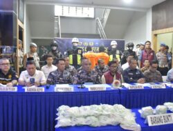 TNI AL Musnahkan 60.000 Butir Pil Ekstasi Penangkapan di Perairan Tanjung Batu Kepuluan Riau