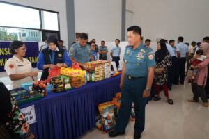 TNI Gelar Bazar Ramadhan 2025 Serentak di Seluruh Indonesia, Pangkalan Utama TNI Angkatan Laut IV Batam Ikut Serta Dalam Kegiatan Bazar Murah