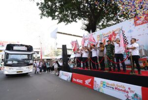 Mudik Bersama AHM, 2.572 Konsumen Setia Honda Siap Lebaran di Kampung Halaman