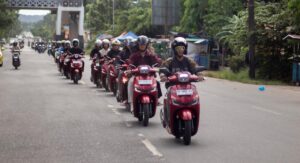 Keseruan Bikers Honda Kepri Di Event Stylovers & Scoopy Velocreativity