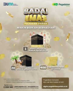 PT Pegadaian Kembali Hadirkan Program Badai Emas Pegadaian 2025