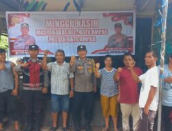 Polsek Batu Ampar Laksanakan Minggu Kasih Rutin Bersama Warga Tanjung Sengkuang
