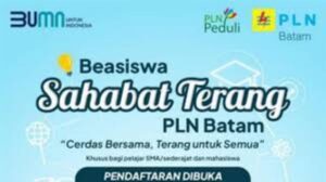 PLN Batam Luncurkan Beasiswa Sahabat Terang 2025 untuk Pelajar dan Mahasiswa di Kepulauan Riau