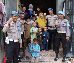 Peringati HUT Bhayangkara ke-79, Sipropam Polresta Barelang Gelar Bakti Sosial di Panti Asuhan Rezeki Illahi
