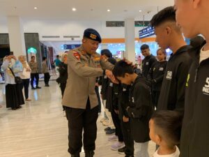 Brimob Polda Kepri Berangkatkan 10 Atlet Karate ke Kejuaraan Internasional di Malaysia dan Thailand