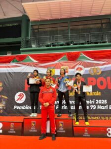 Polda Kepri Raih Prestasi Membanggakan di Kejurnas Karate Piala Kapolri 2025
