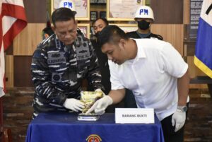 TNI AL Gagalkan Penyelundupan Narkoba di Pelabuhan Rakyat Sagulung, Kota Batam