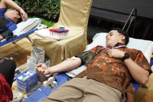 Wyndham Panbil Batam Gelar Aksi Donor Darah, 28 Kantong Darah Berhasil Dikumpulkan