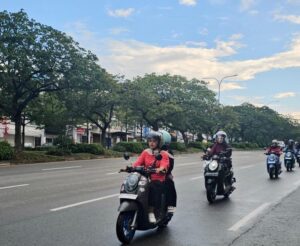 Honda Scoopy Velocreativity: Bikers Honda Kepri Gelar City Rolling dan Kompetisi Kreatif di Batam
