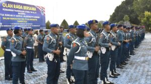 Tingkatkan Semangat Nasionalisme, Prajurit dan PNS Lantamal IV Gelar Upacara 17’an dengan Khidmat