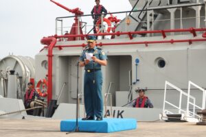 Kapal Tunda TD Daik Resmi Perkuat Lantamal IV Batam