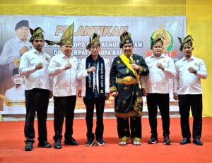 Pengurus DPD, DPC, dan Sayap Perpat Kota Batam Periode 2025–2030 Resmi Dilantik, Amsakar: Sinergi dan Kolaborasi adalah Kunci