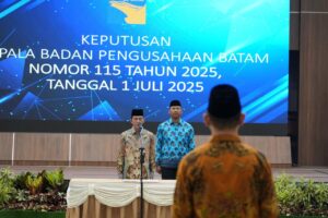 Kolonel Laut (K) dr. Tanto Budiharto Resmi Dilantik sebagai Direktur RSBP Batam oleh Kepala BP Batam