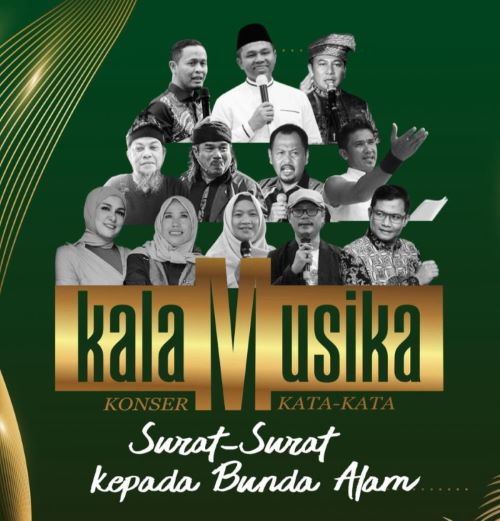 Penyair Riau dan Kepri Bersatu dalam Konser Puisi Spektakuler KalaMusika 2025, Ada Gubernur dan Kapolda Ikut Baca Puisi!