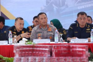 Polda Kepri & Bea Cukai Kompak Gagalkan Penyusupan Barang Ilegal Senilai Triliunan Rupiah