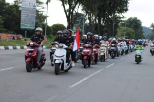 Semarak HUT RI ke-80, Bikers Honda Batam Gelar Convoy Merdeka Penuh Nasionalisme
