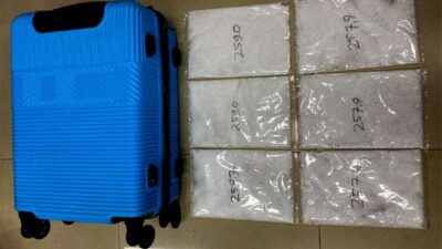 Polda Riau Gagalkan Penyelundupan 13 Kg Sabu di Bandara Sultan Syarif Kasim II
