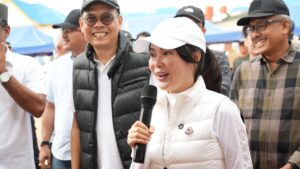Li Claudia Salurkan Bantuan dan Tinjau Progres Pembangunan di Rempang Eco City