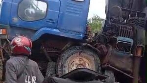 Sopir Truk Crane yang Seruduk Minibus dan 3 Motor di Simpang Vitka Akhirnya Serahkan Diri ke Polisi