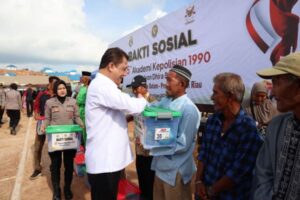 Alumni Akpol 1990 Bagikan 1.485 Paket Sembako untuk Warga Rempang Eco City & Tanjung Banun