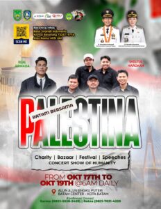 Aksi Kemanusiaan Batam untuk Palestina Jilid 5, Target Himpun Rp 2 Miliar