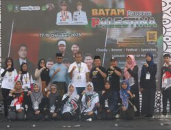 Ratusan Pelajar Batam Meriahkan Festival Hadroh “Batam Bersama Palestina