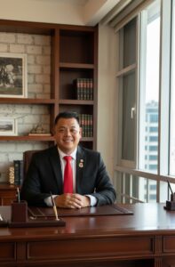 Gilbert Hoo Resmi Pimpin APPEKNAS Kepri, Siap Perkuat Dunia Konstruksi Daerah